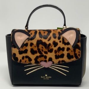 Kate Spade Leopard Kerrie Run Wild Black